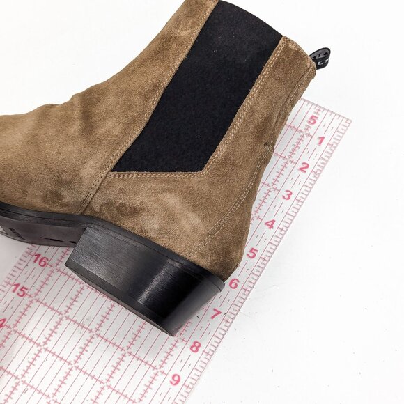 AllSaints Women Markus Dark Sand Chelsea Ankle Boots size 11US EUR41 - Picture 5 of 11